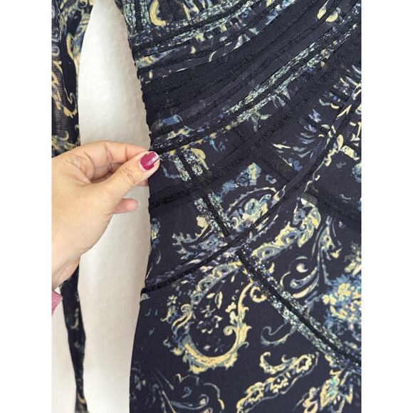 FUZZI Jean Paul Gaultier Mesh Bodycon Dress Whimsigoth Y2K, S - Picture 11 of 13